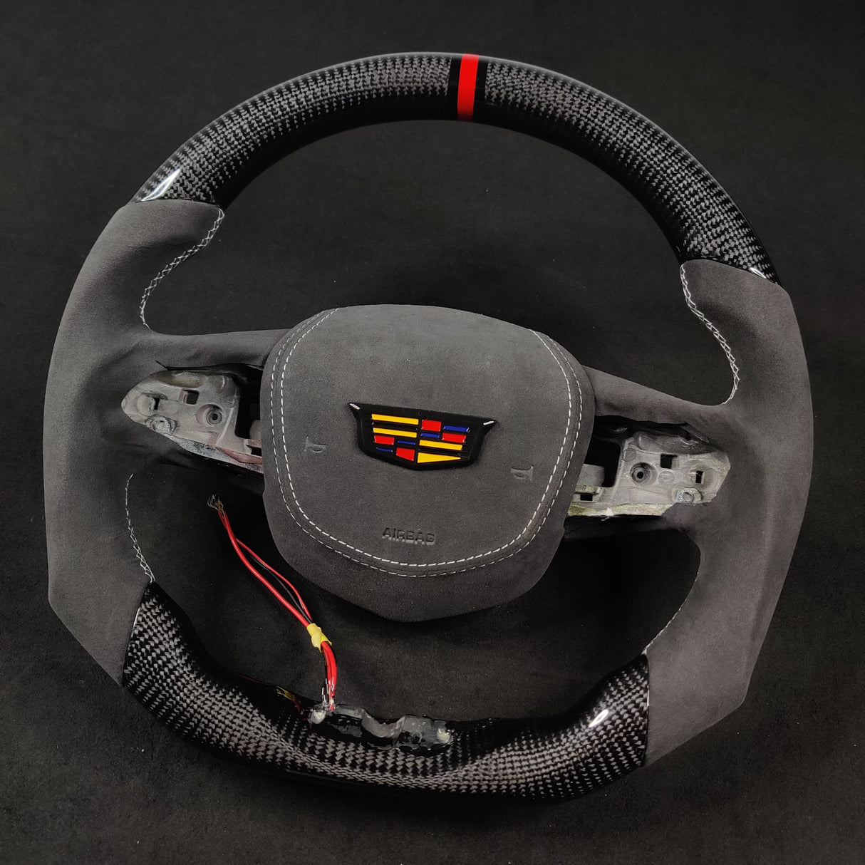 2020-2026+ Cadillac CT4/CT5 Blackwing Carbon Fiber LED Steering Wheel