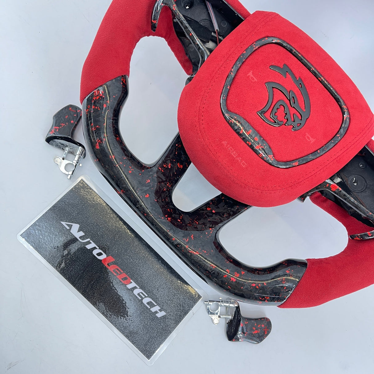 Jeep Trackhawk RGB LED Custom Airbag Cover - AutoLEDTech.com