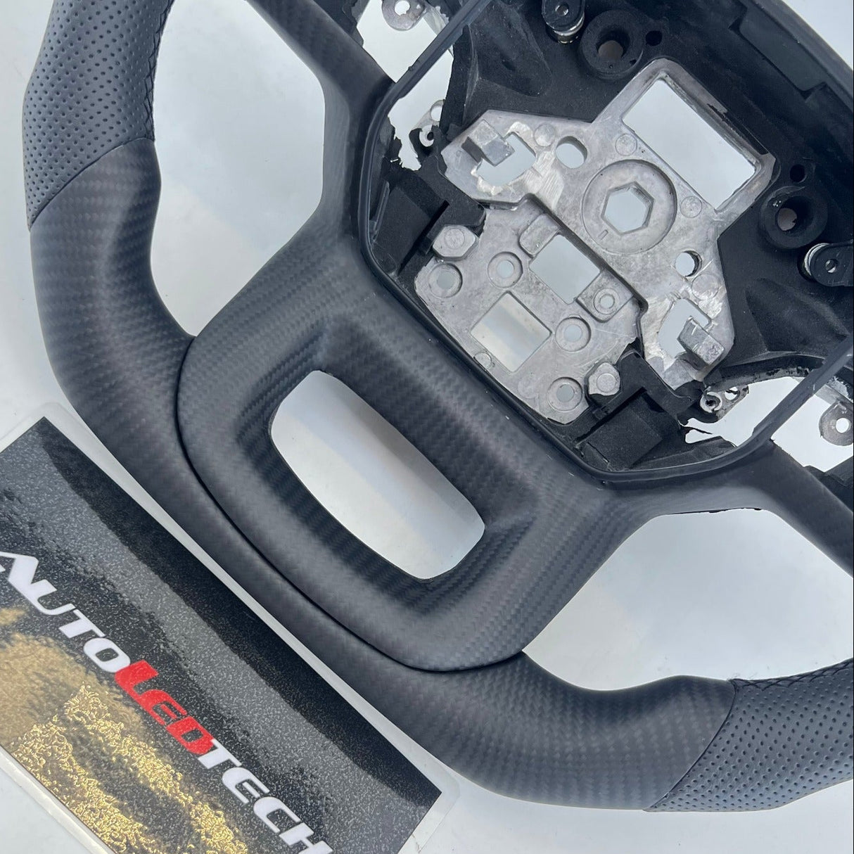 2021-2026+ Ford F150/Raptor Carbon Fiber Steering Wheel - IN STOCK