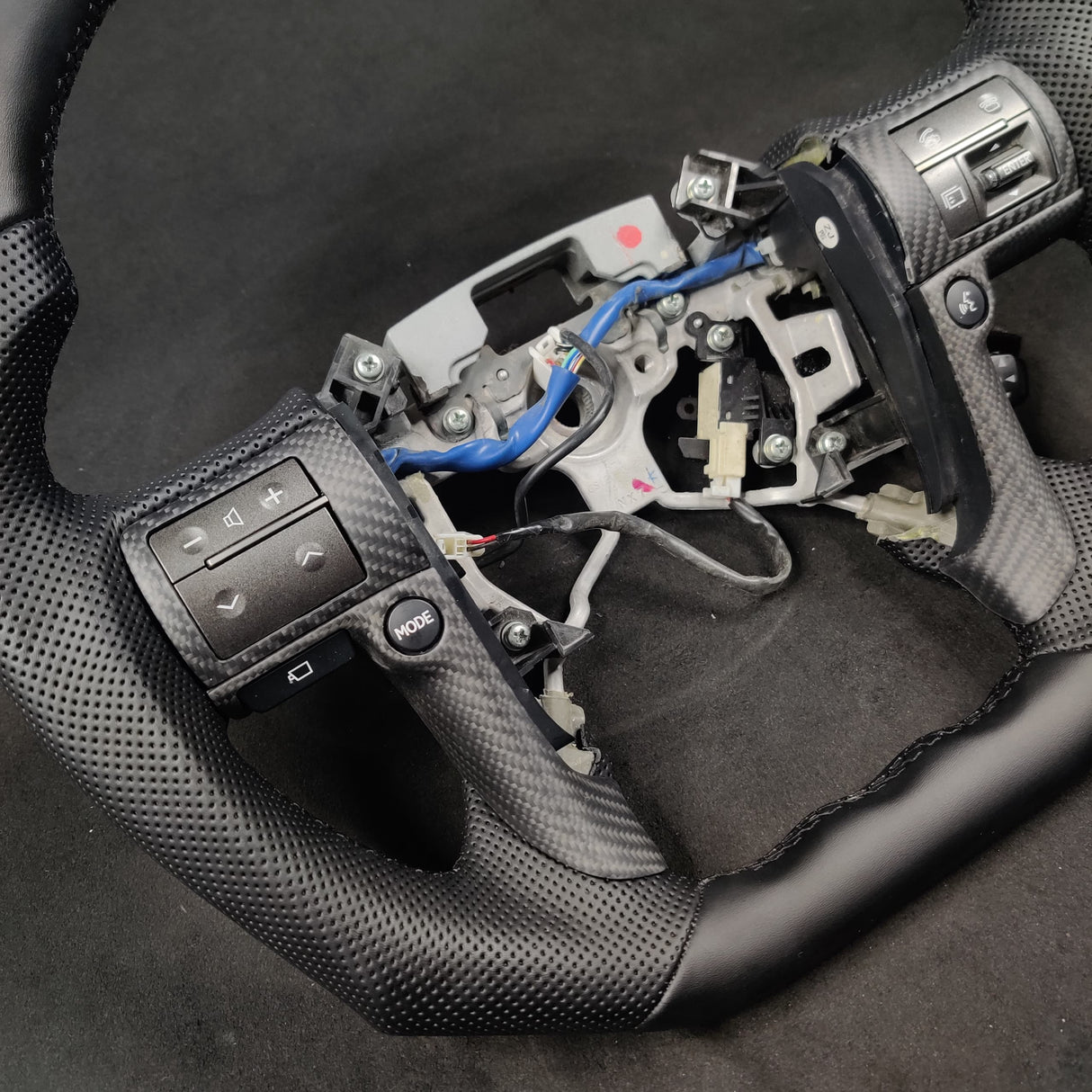 2010-2024 Toyota Tacoma 4Runner Tundra Custom Carbon Fiber Steering Wheel