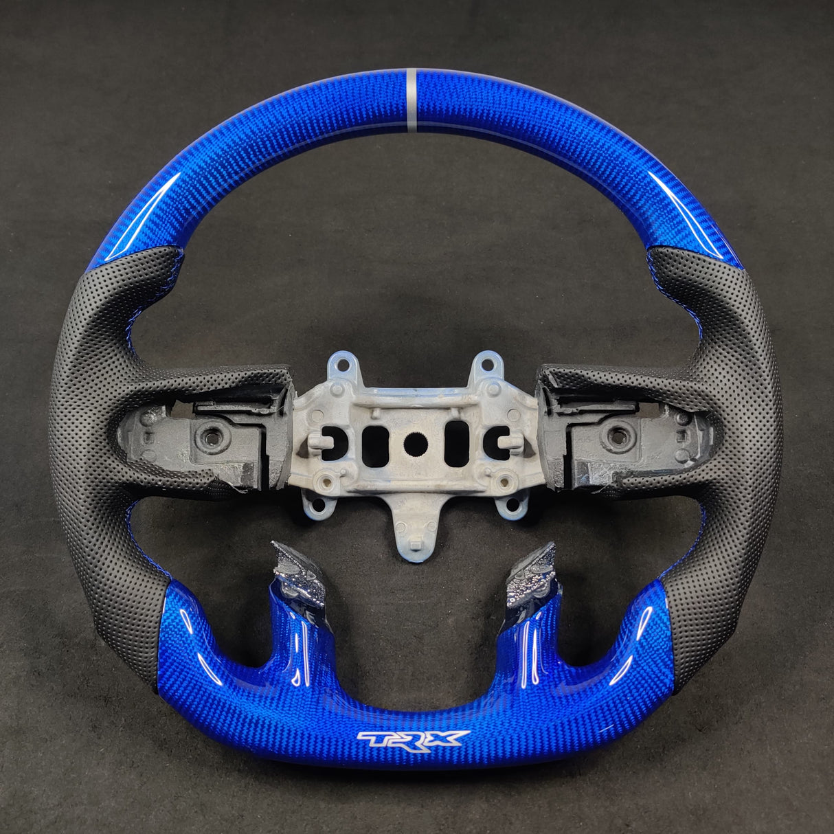 2021-2026+ Ram TRX 1500 Custom Carbon Fiber Steering Wheel - AutoLEDTech.com