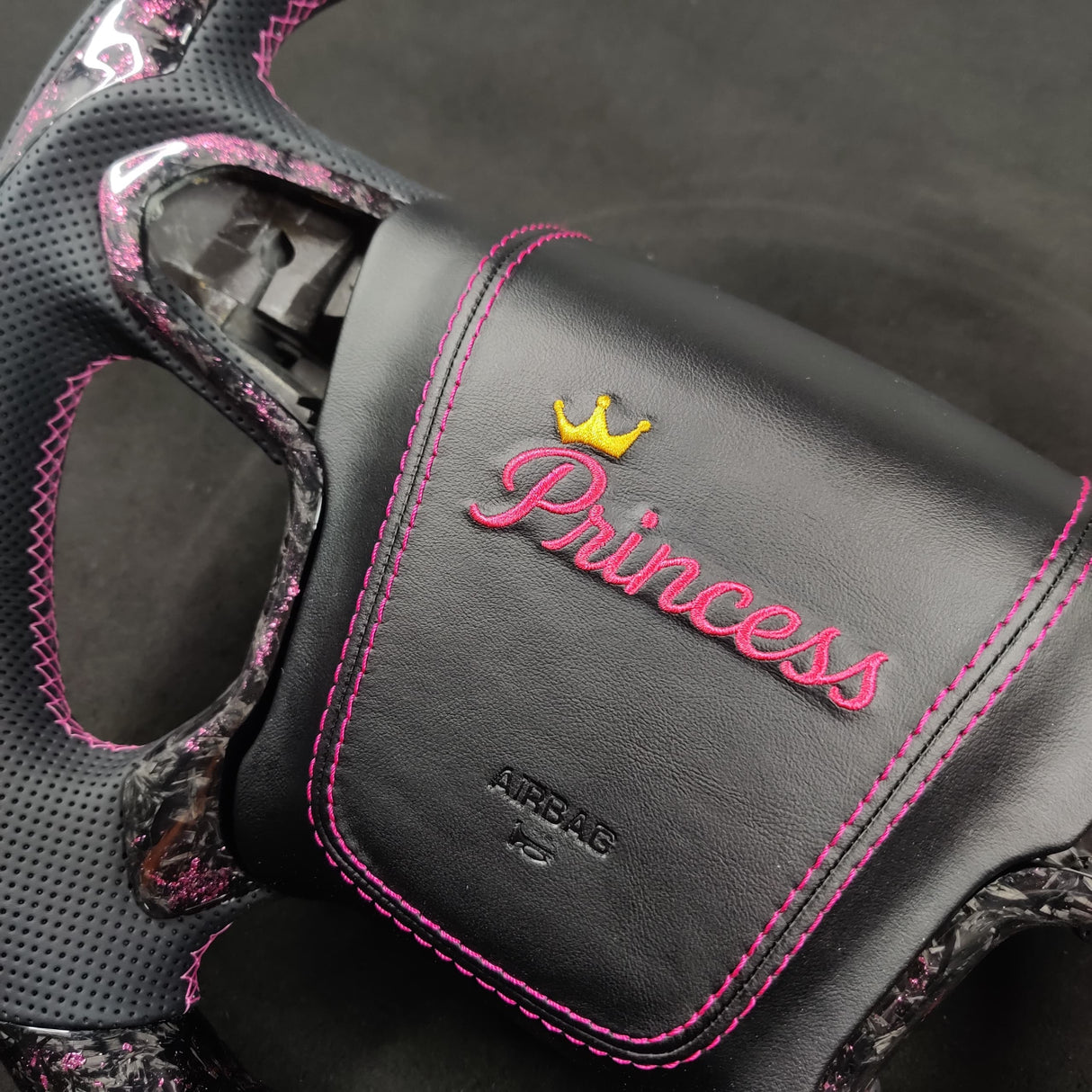 2014-2020 GMC Sierra Yukon Custom Carbon Fiber Steering Wheel