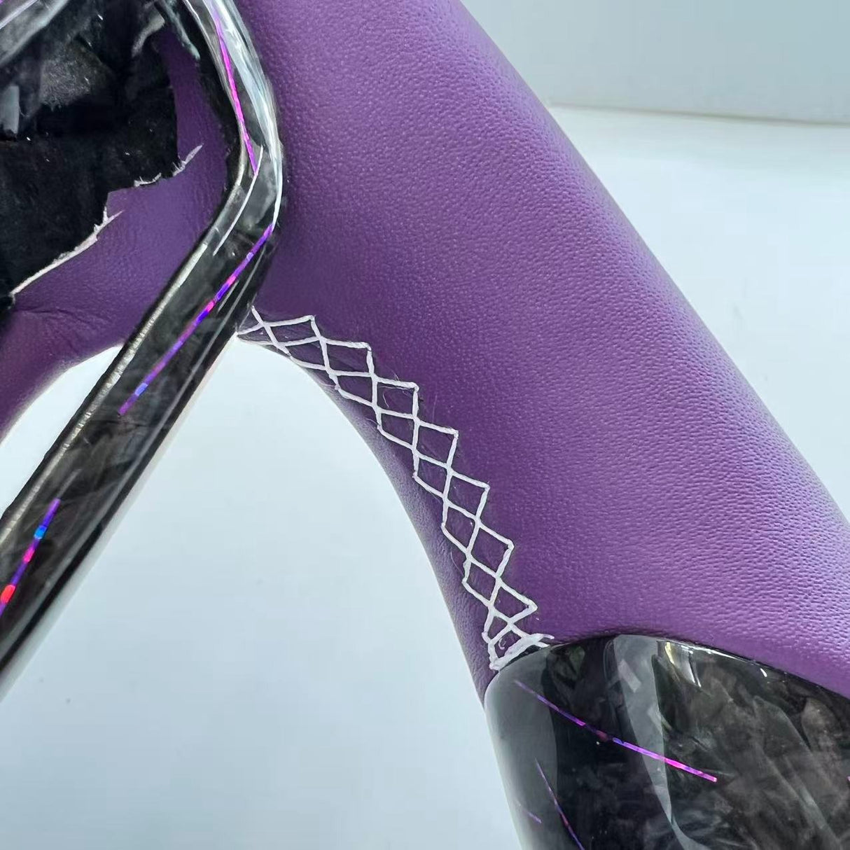 2014-2021 Jeep Trackhawk SRT Custom Carbon Fiber Steering Wheel w/ LED RPM Display