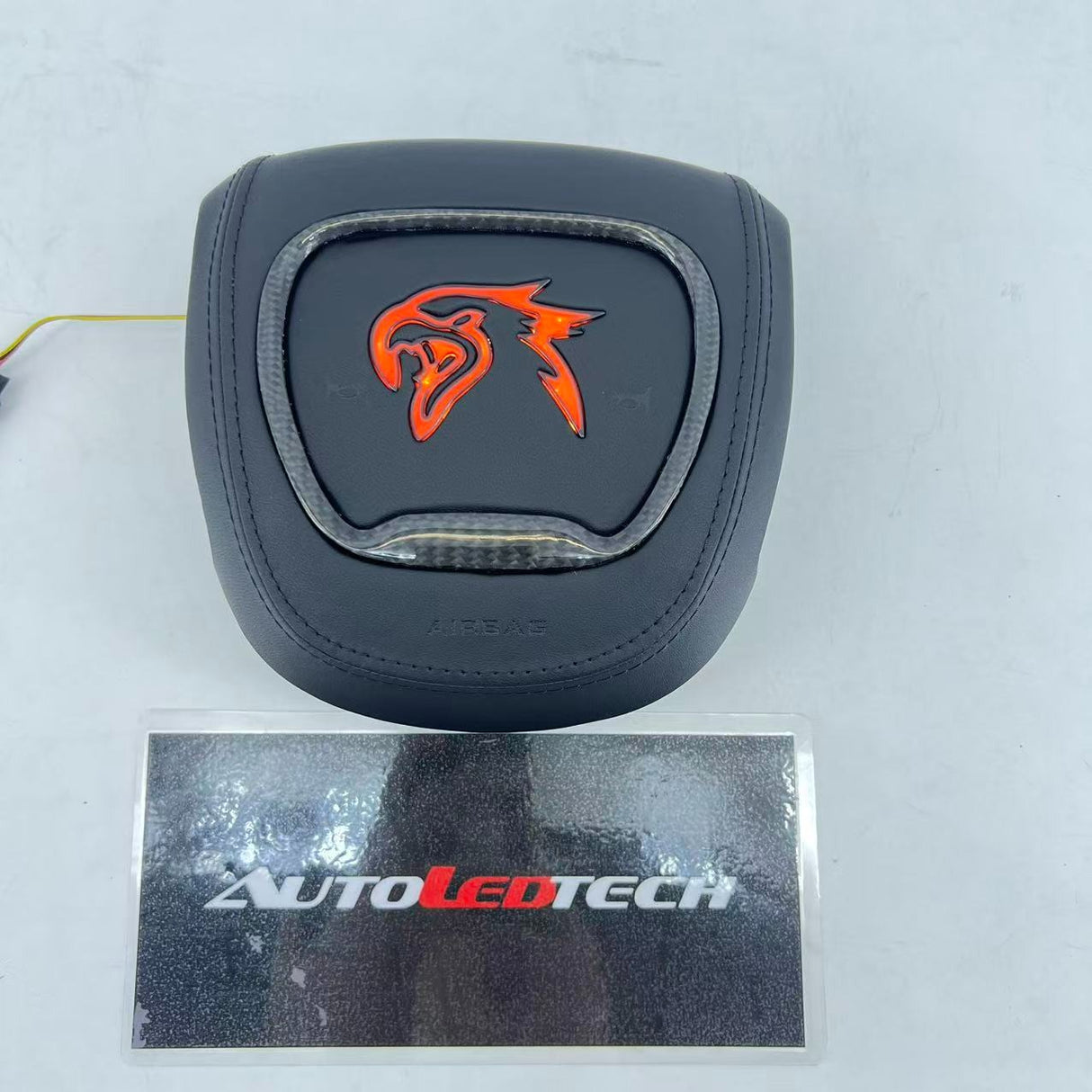 Jeep Trackhawk RGB LED Custom Airbag Cover - AutoLEDTech.com