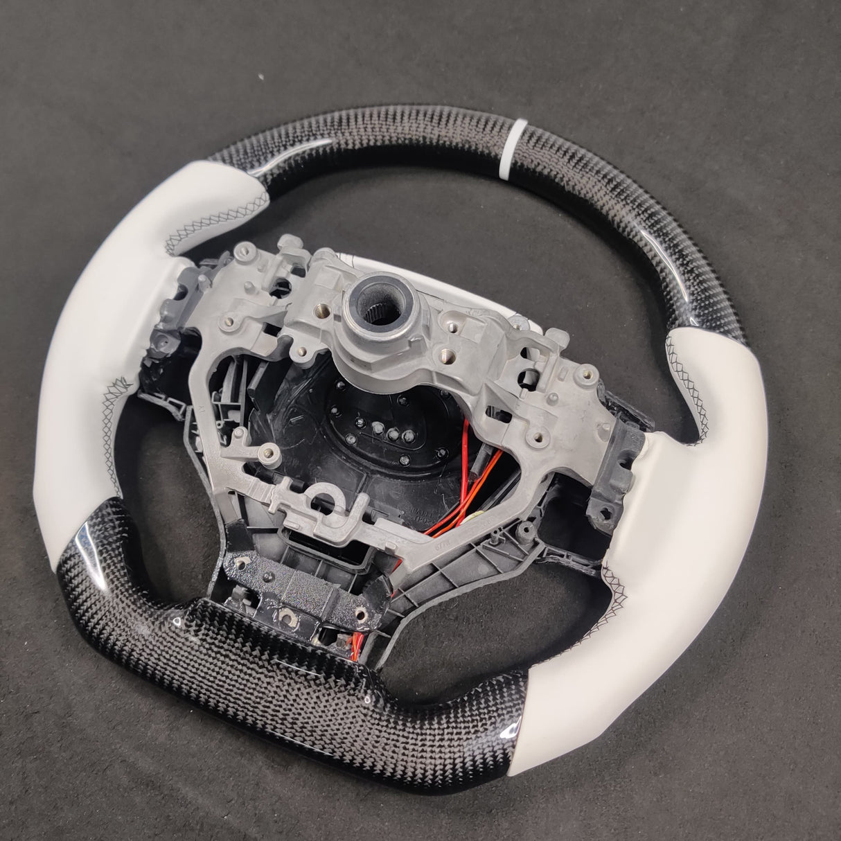 2014-2026 Lexus IS RC Custom Carbon Fiber Steering Wheel w/ LED RPM Display - AutoLEDTech.com