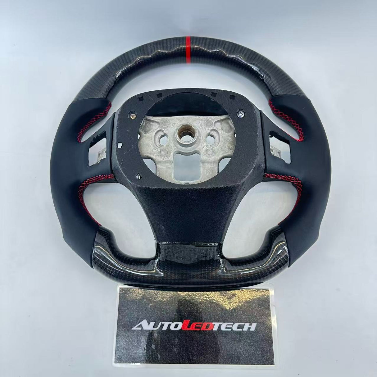 2006-2013 Chevy C6 Corvette Carbon Fiber Steering Wheel - IN STOCK - AutoLEDTech.com