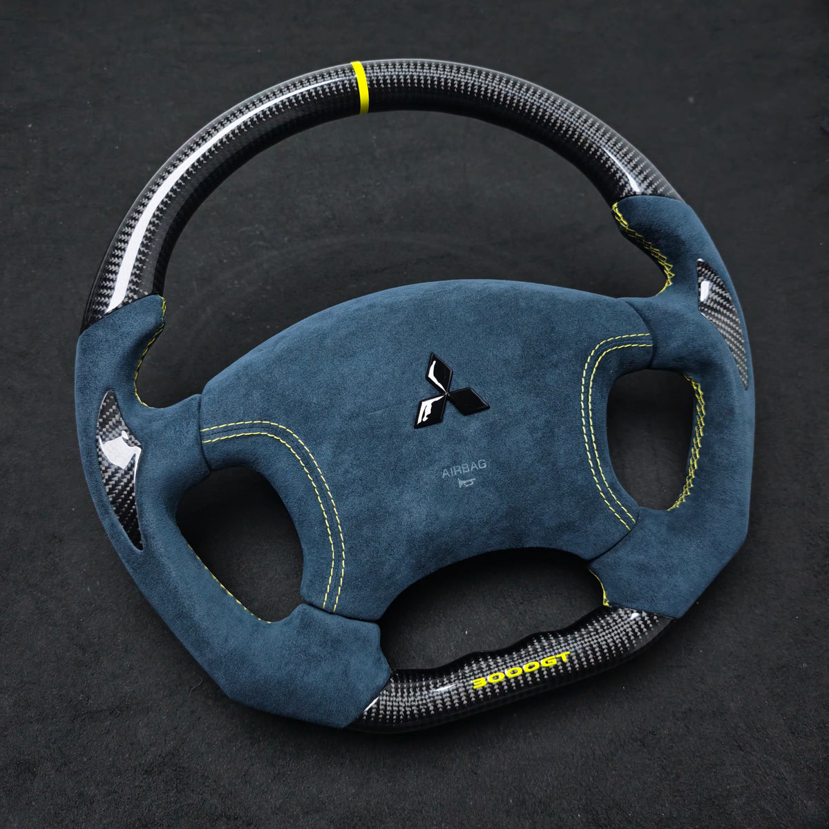 Mitsubishi 3000GT GTO Custom Carbon Fiber Steering Wheel