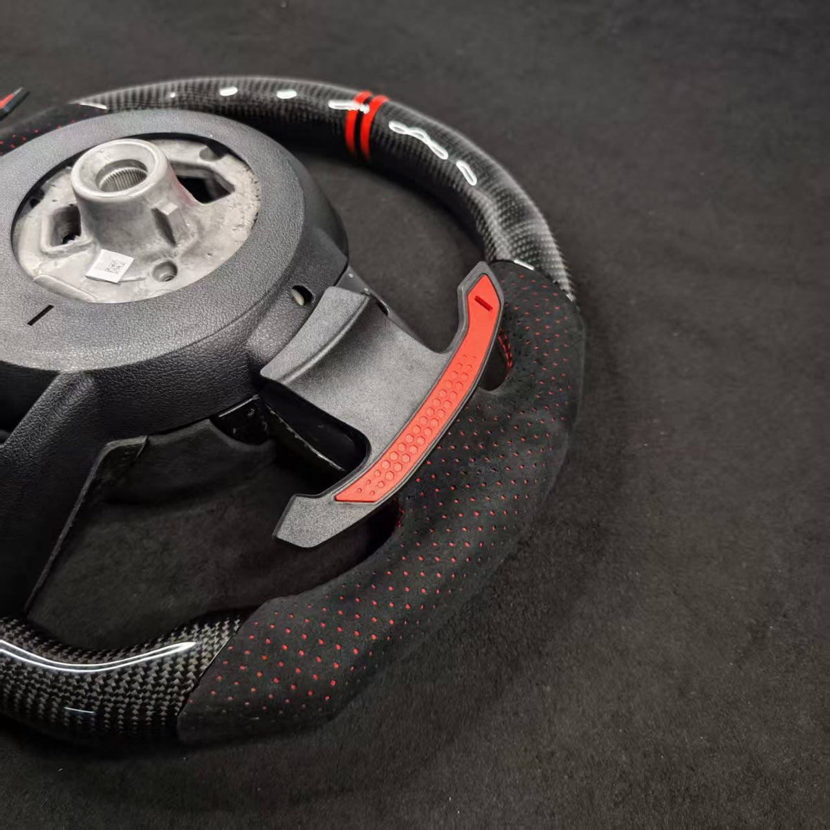 2022+ MINI Cooper F56 Custom Carbon Fiber LED Steering Wheel