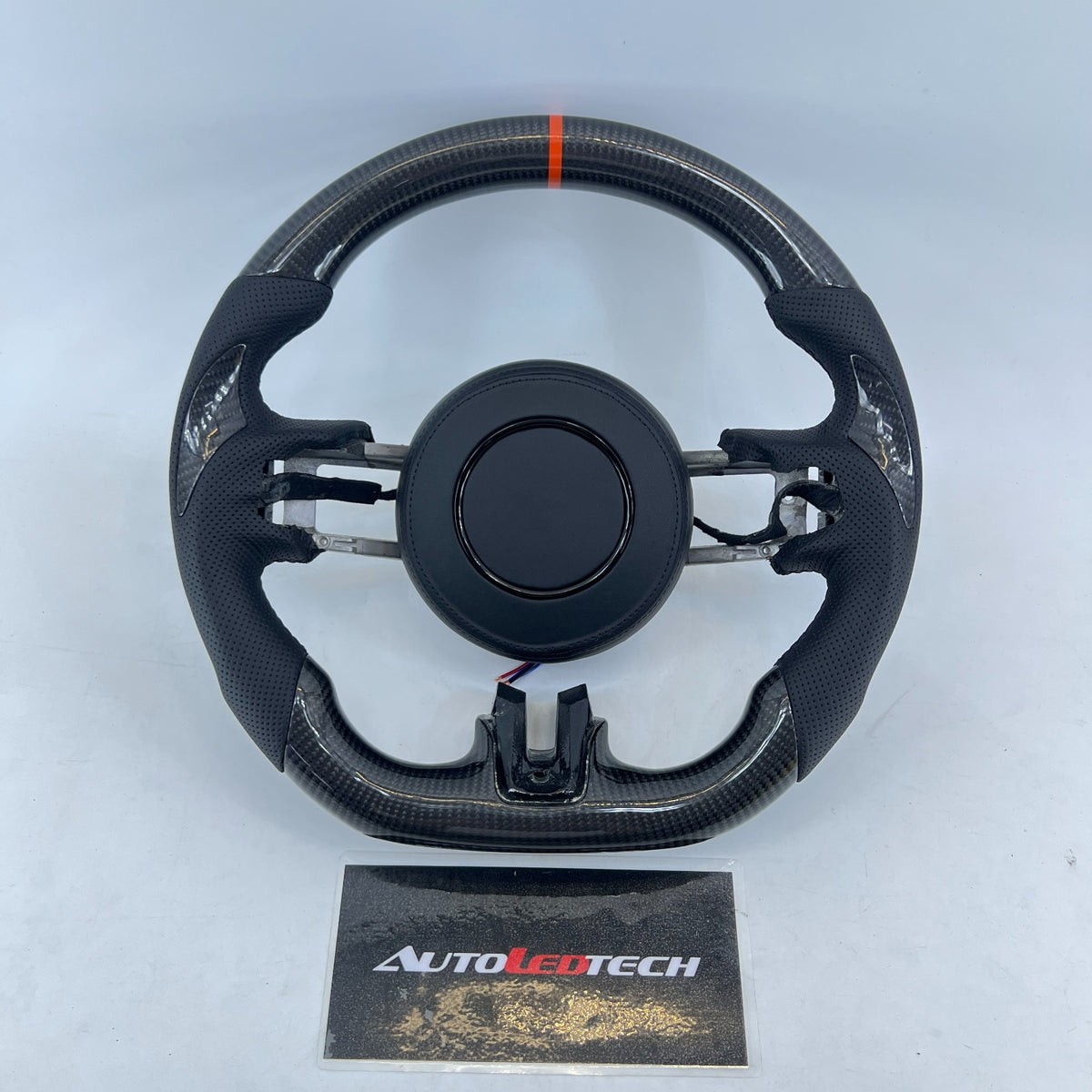 2015-2023 Ford Mustang Custom Carbon Fiber Steering Wheel