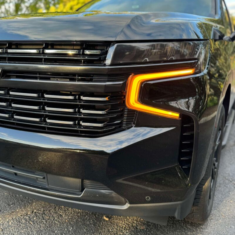 2021-2024 Chevy Tahoe Suburban Amber DRL Headlight Harness Kit