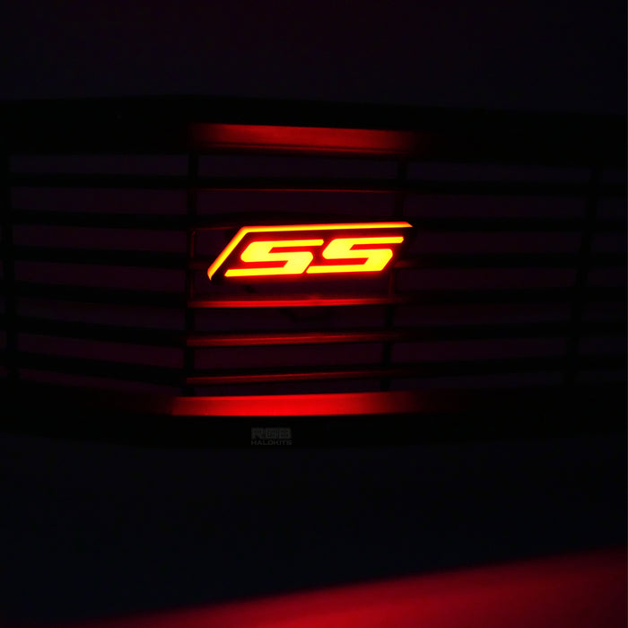Camaro SS Flow Series LED Badge Emblem Logo - AutoLEDTech.com