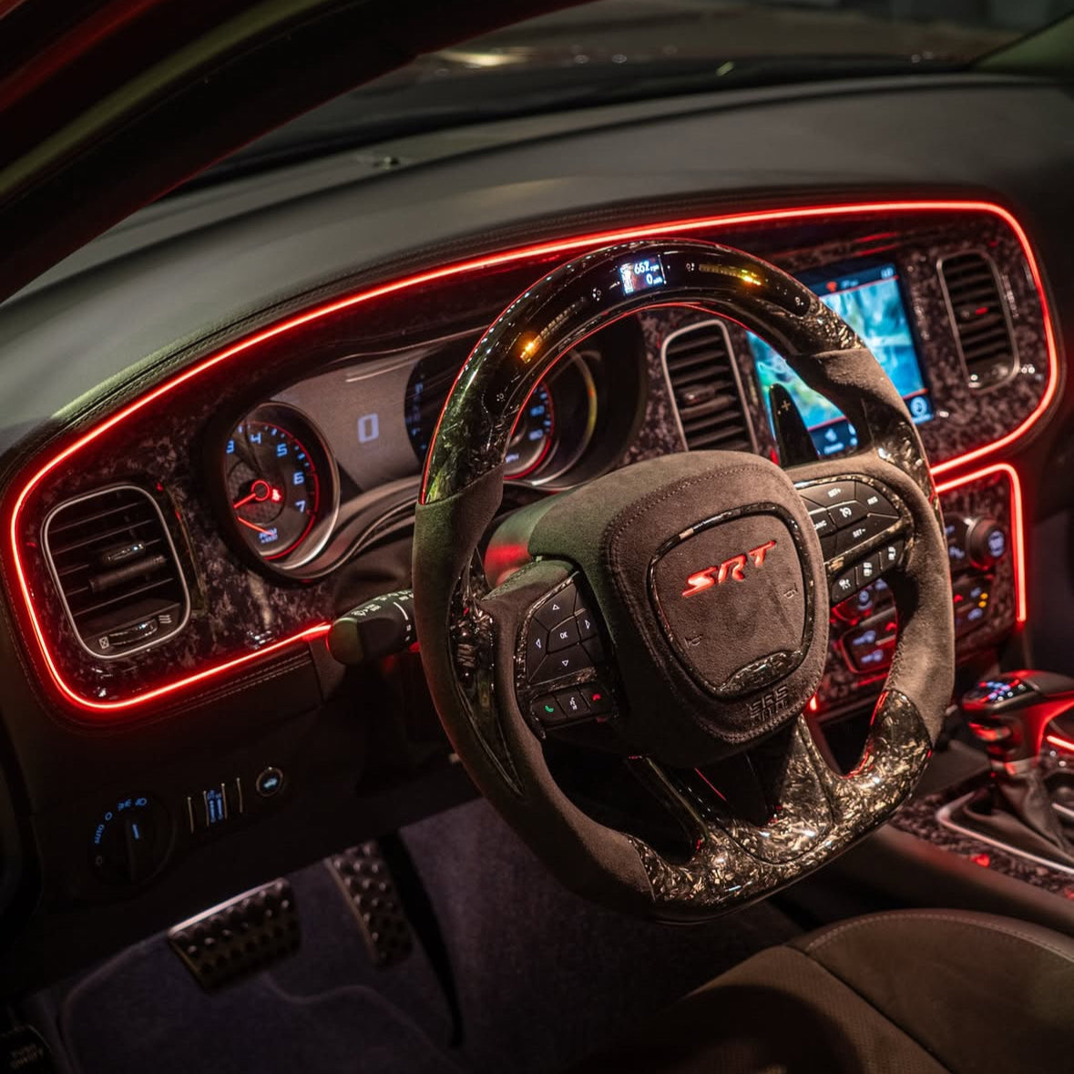 Color-Changing RGB Interior Dash Trim Ambient Lighting Kit - AutoLEDTech.com