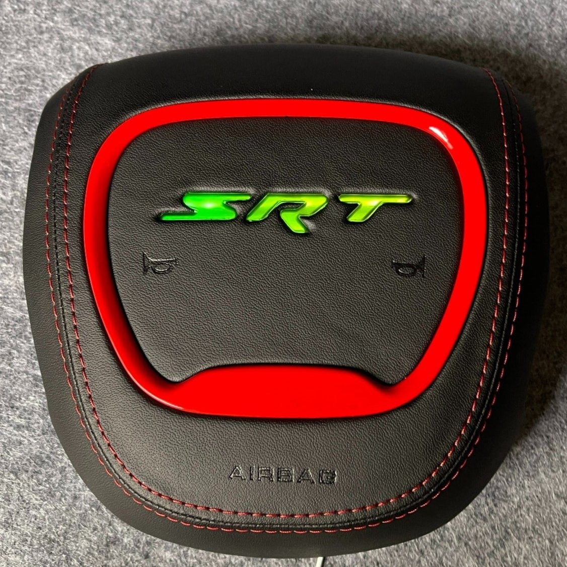 Dodge 392 RGB LED Custom Airbag Cover - AutoLEDTech.com