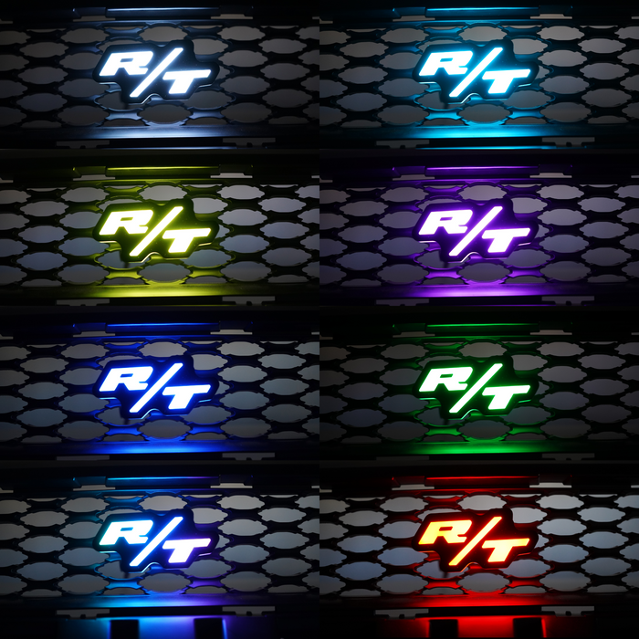 Dodge RT Flow Series LED Badge Emblem Logo - AutoLEDTech.com