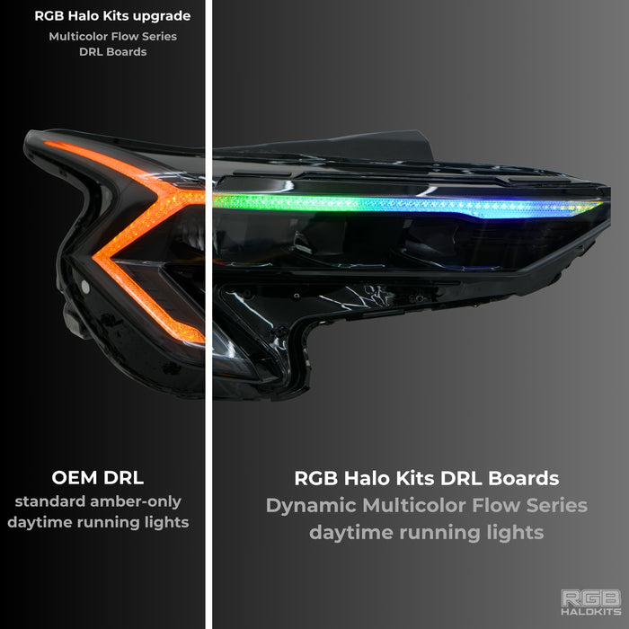 2025-2026 Kia K5 RGBW Flow Series LED DRL Board Kit