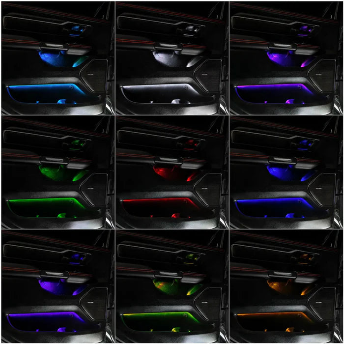 2019-2024 RAM RGB LED Interior Ambient Lighting Conversion Kit - AutoLEDTech.com
