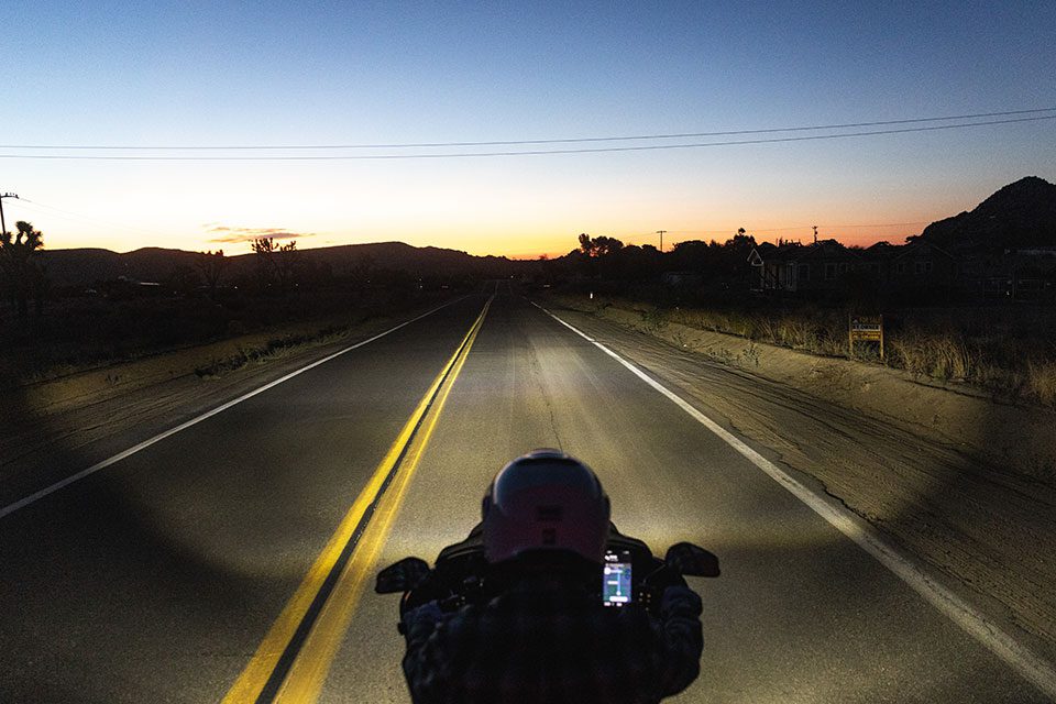 Baja Designs DOT LP6 Harley headlight beam output