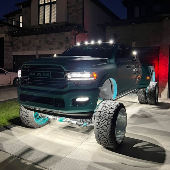 Hyper Pro MAX 104W PURE WHITE LED Rock Lights Pod Kit (9100 Lm)