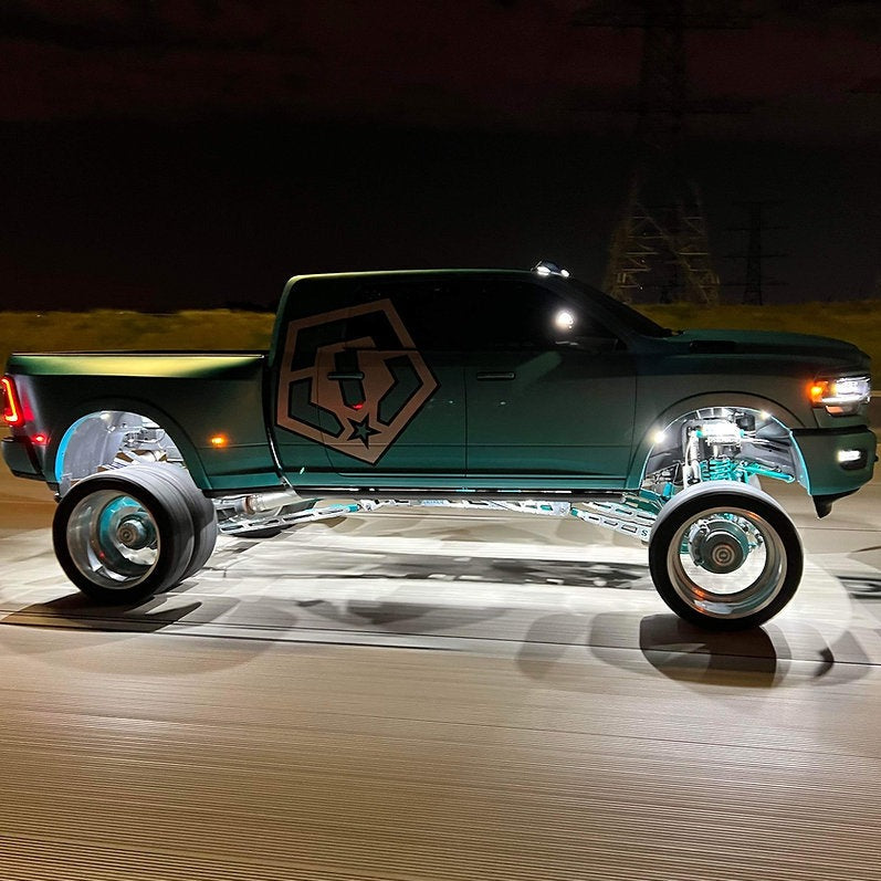 Hyper Pro MAX 104W PURE WHITE LED Rock Lights Pod Kit (9100 Lm)