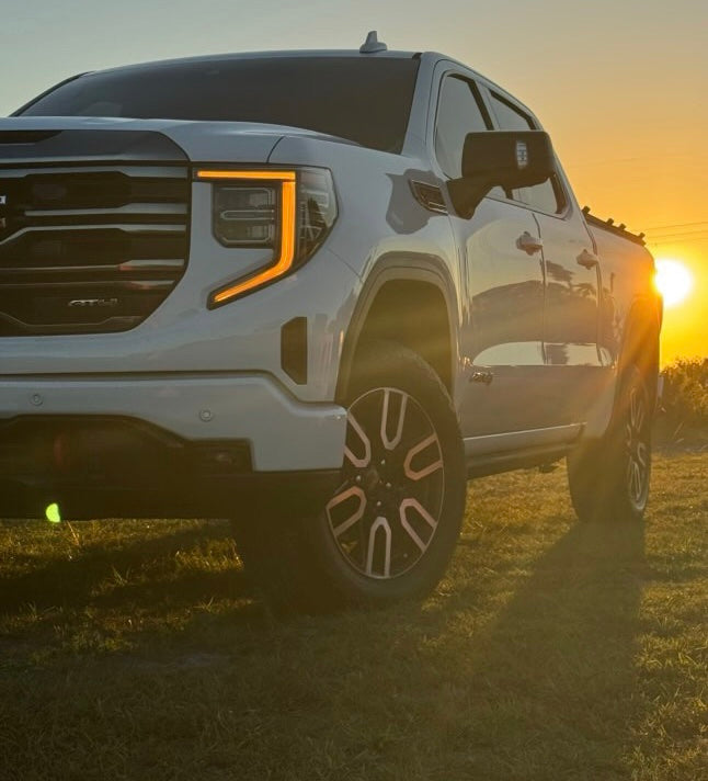 2022+ GMC Sierra 1500 Amber DRL Headlight Harness Kit