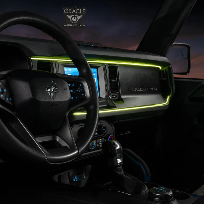 Ford Bronco Dynamic ColorSHIFT LED Interior Dash Board Kit - AutoLEDTech.com