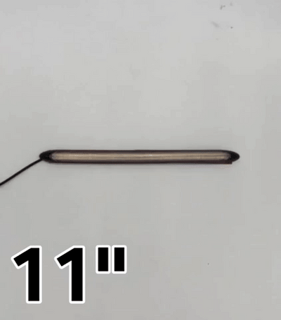 6"-22" V2 ANIMATED SWITCHBACK White/Amber LED DRL Grill Accent Lights Bar Kit