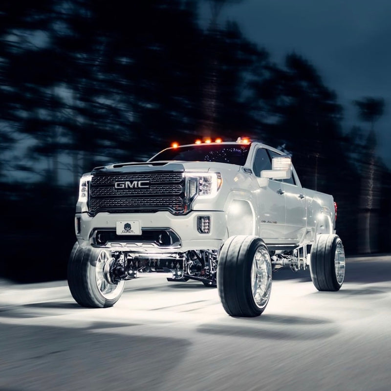 Hyper Pro MAX 104W PURE WHITE LED Rock Lights Pod Kit (9100 Lm) - AutoLEDTech.com