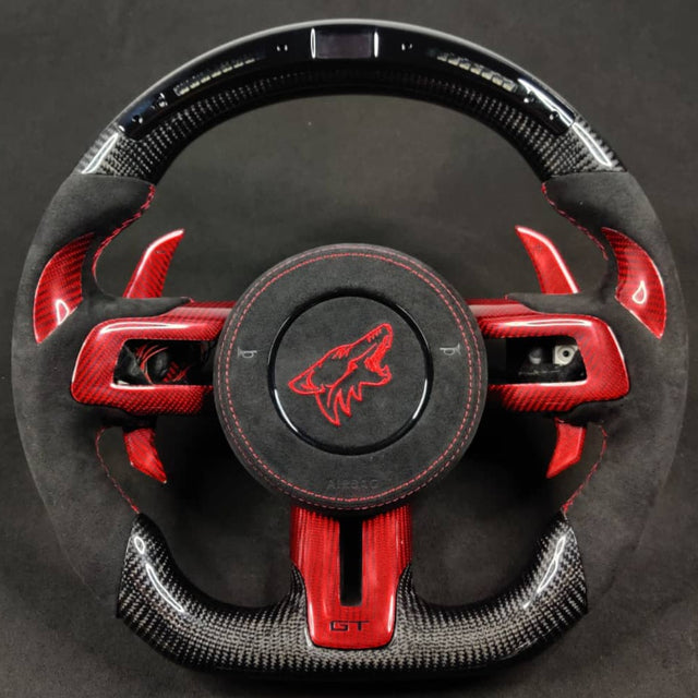 Custom Carbon Fiber Steering Wheel Builder