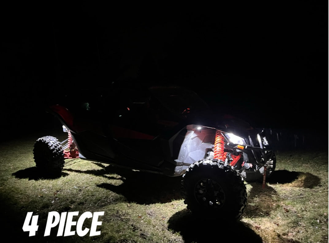 30W RGBW LED Rock Lights Pod Kit