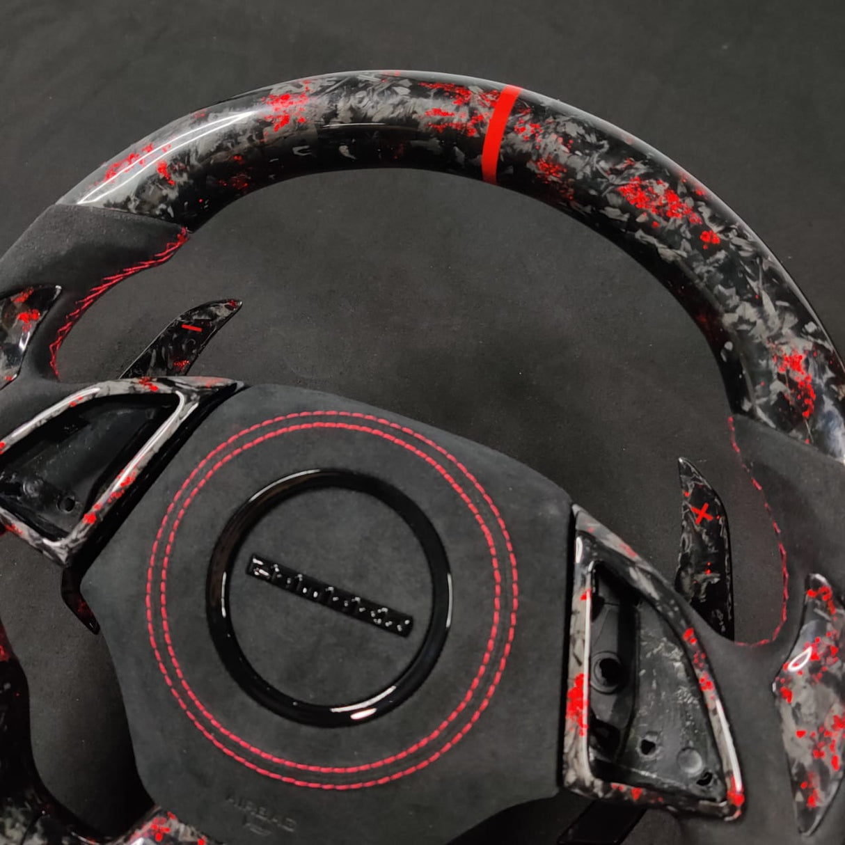 2012-2015 Chevrolet Camaro Custom Carbon Fiber Steering Wheel