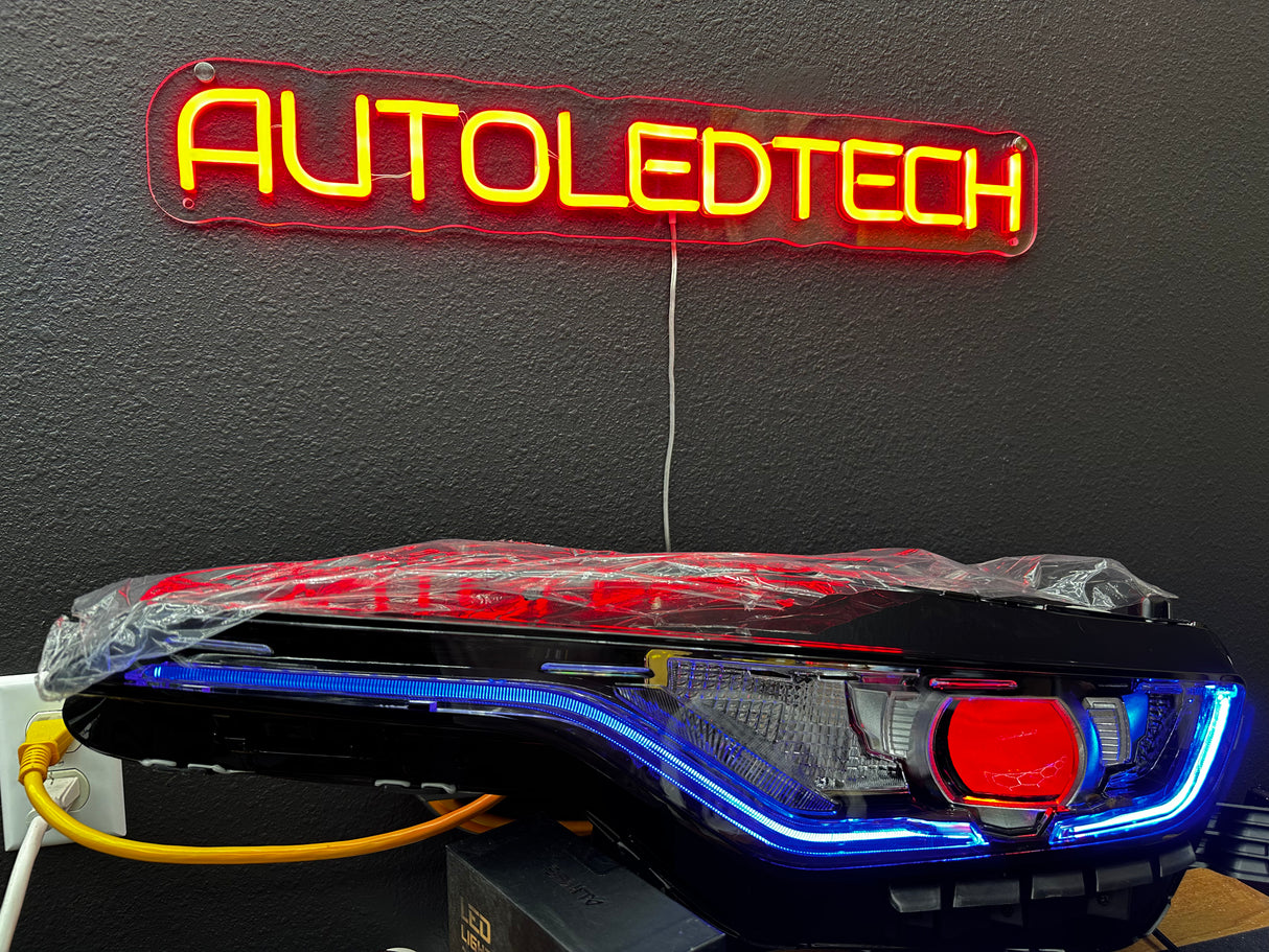 2019-2024 Chevrolet Camaro RGBW LED DRL Headlights & Fog Lights