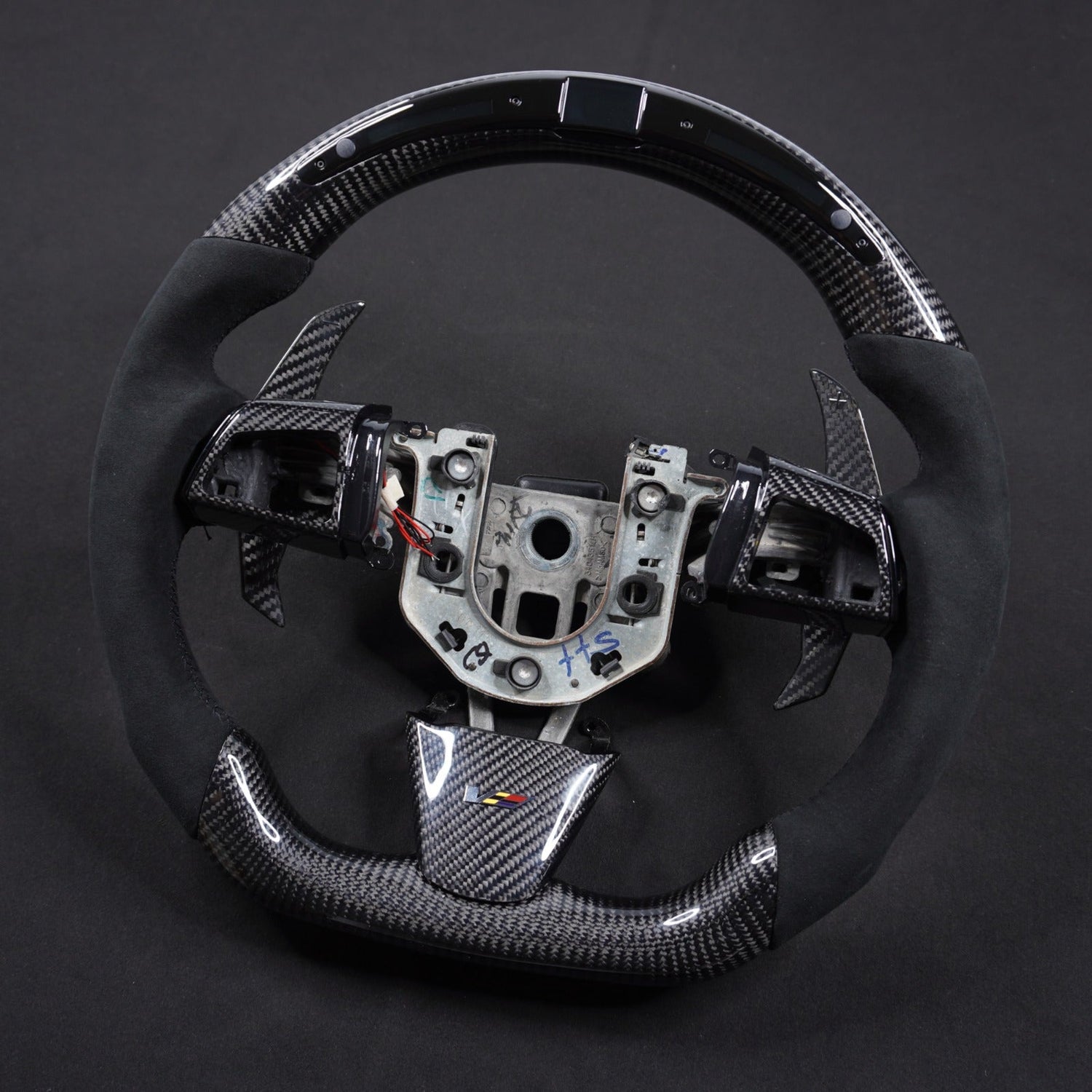 2020-2026+ Cadillac CT4/CT5 Blackwing Carbon Fiber LED Steering Wheel