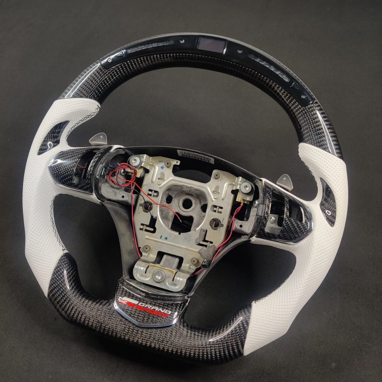 2006-2013 C6 Corvette Custom Carbon Fiber Steering Wheel - AutoLEDTech.com