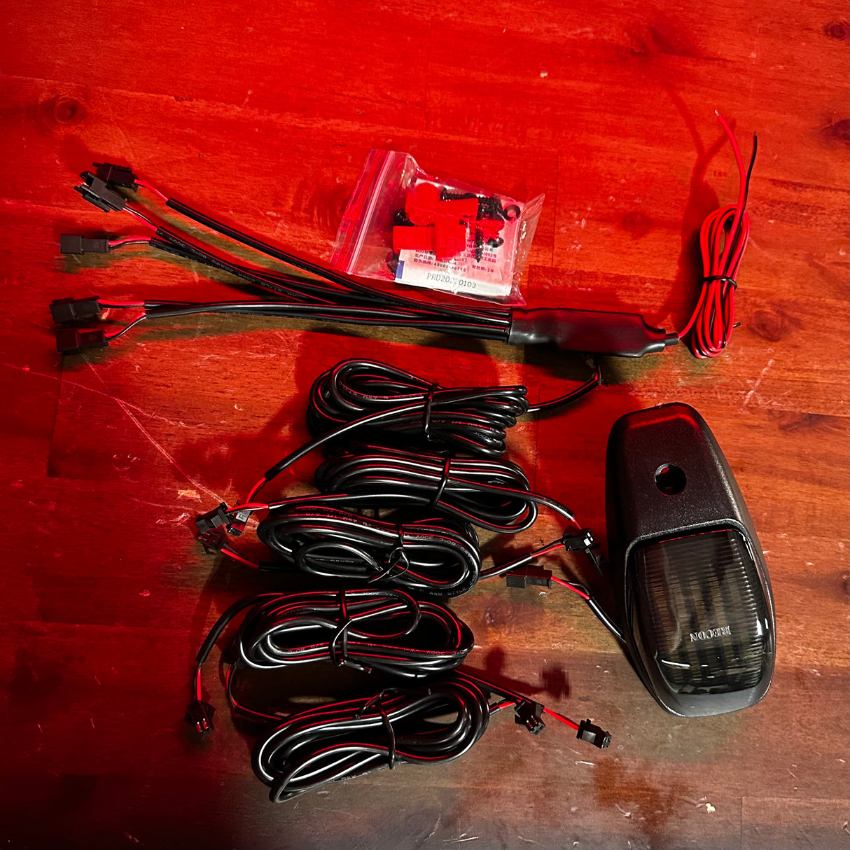 2019-2025 Ram HD 2WAY Smoked White Amber LED Roof Cab Lights