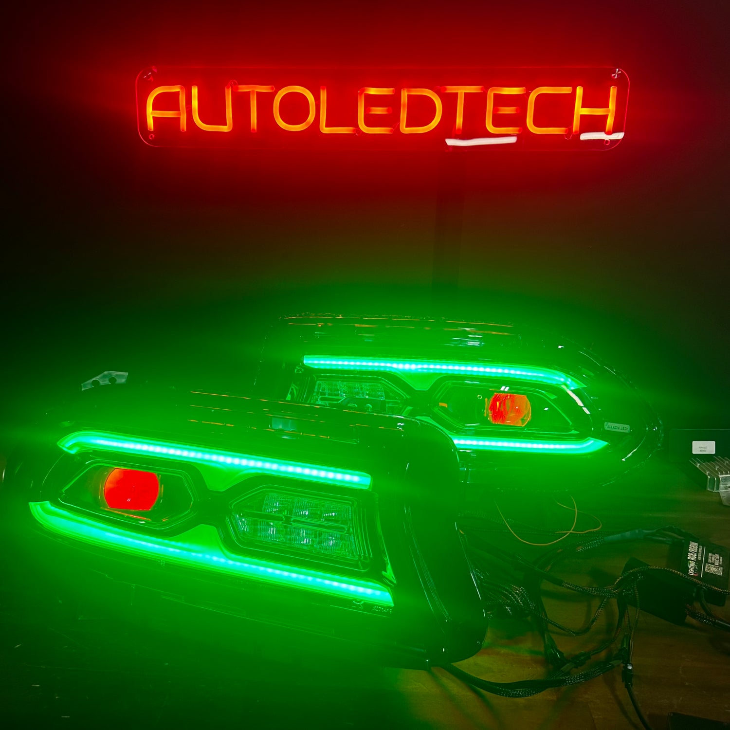 2015-2023 Dodge Charger FACELIFT RGBW Flow Series LED DRL Headlights