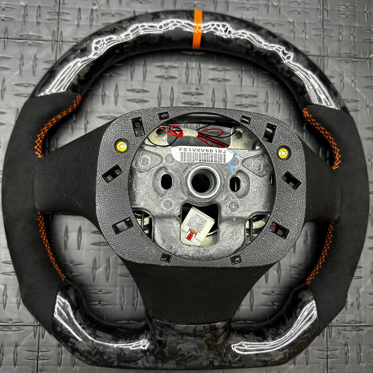 2006-2013 C6 Corvette Custom Carbon Fiber Steering Wheel - AutoLEDTech.com