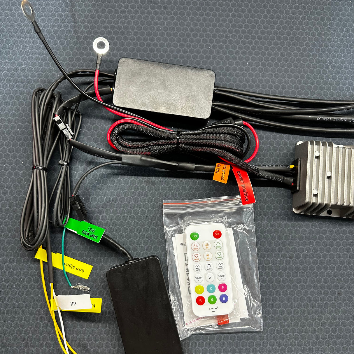 2015-2023 Dodge Charger RGBW Flow Series DIFFUSED LED DRL Boards + Halo Kit