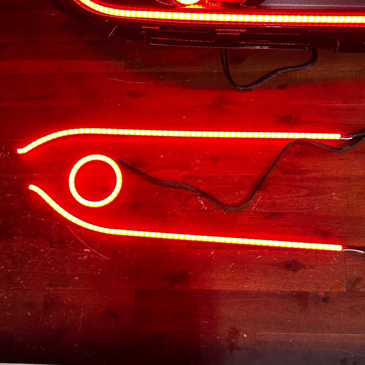 2015-2023 Dodge Charger RGBW Flow Series DIFFUSED LED DRL Boards + Halo Kit