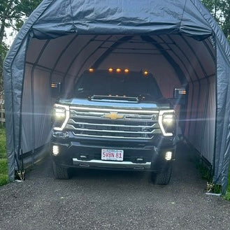 2023-2026+ Chevrolet Silverado 1500 LED Grill Accent Light Bar Kit - AutoLEDTech.com