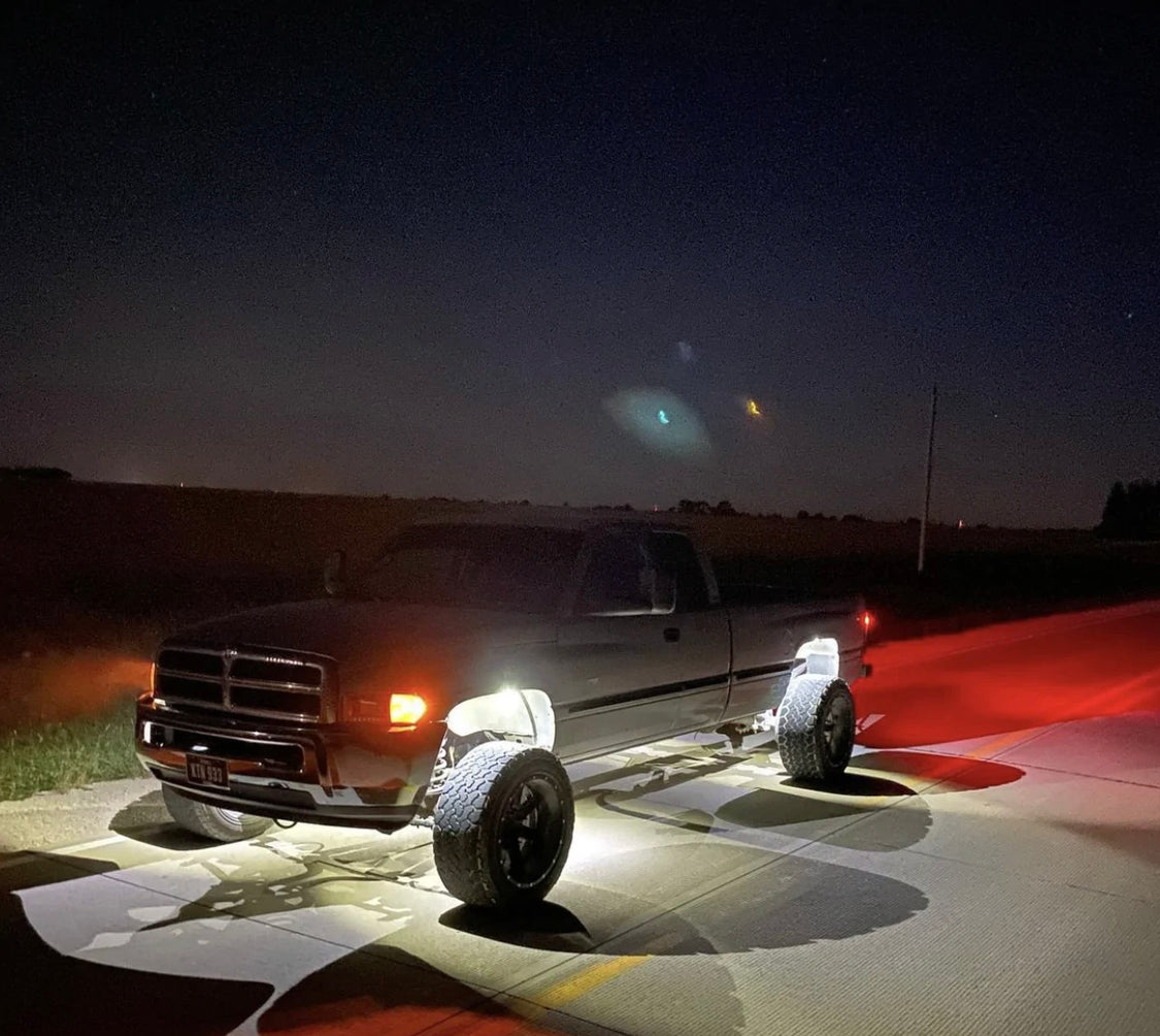 30W RGBW LED Rock Lights Pod Kit