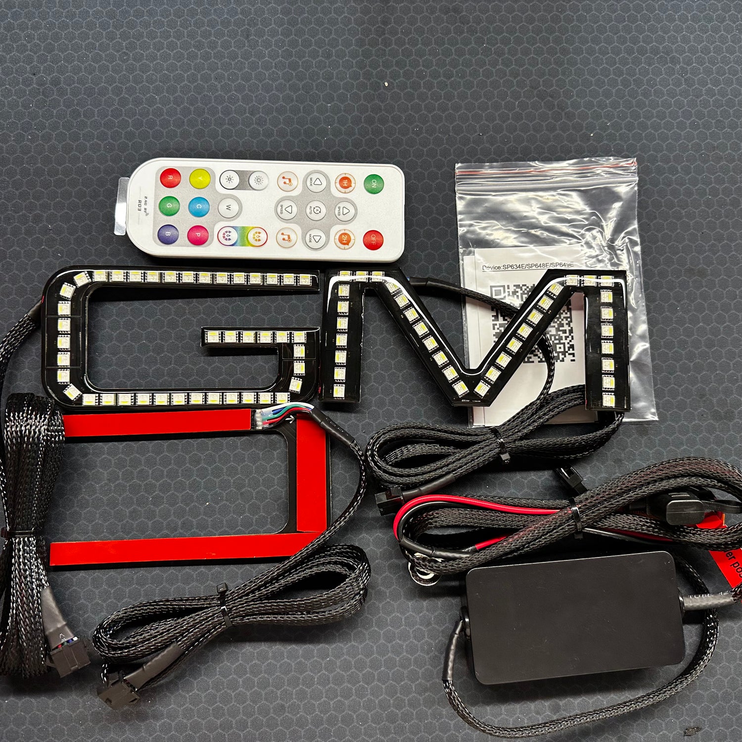 2007-2026+ GMC Sierra Yukon Canyon Illuminated RGBW LED Badge Emblem Logo