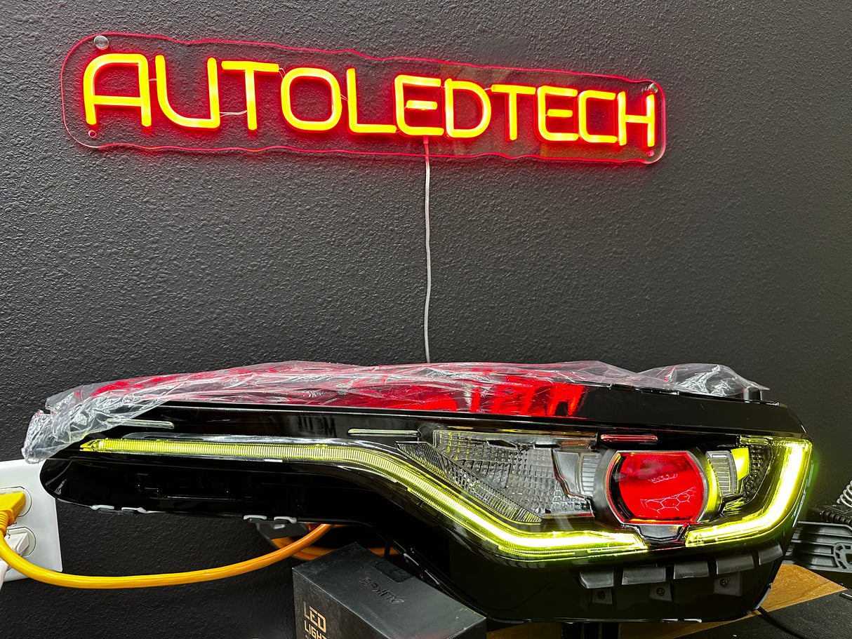 2019-2024 Chevrolet Camaro RGBW LED DRL Headlights & Fog Lights