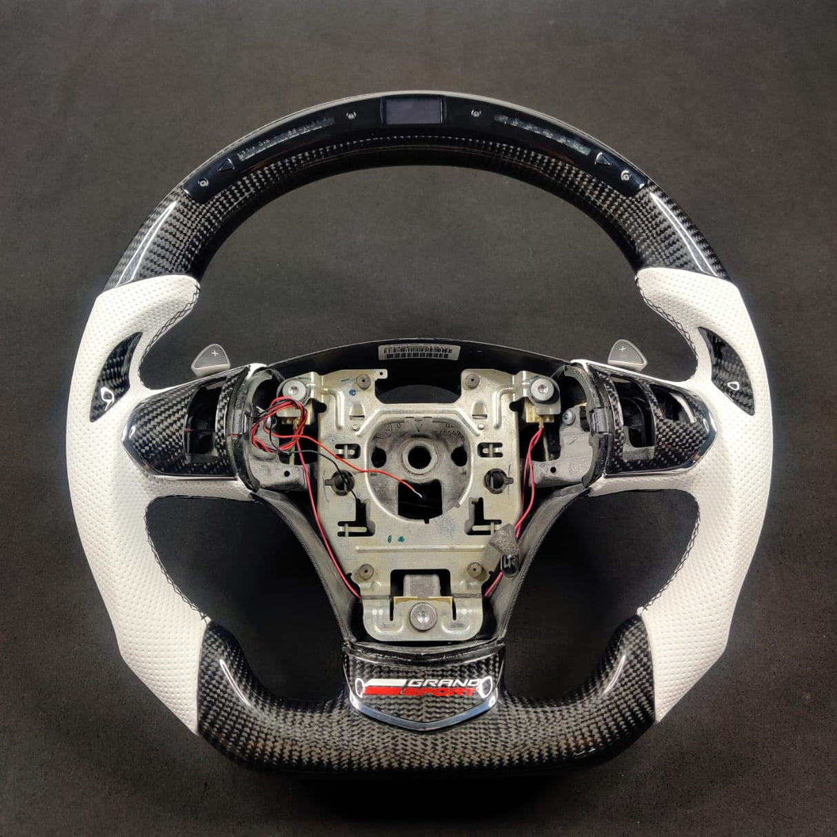 2006-2013 C6 Corvette Custom Carbon Fiber Steering Wheel - AutoLEDTech.com