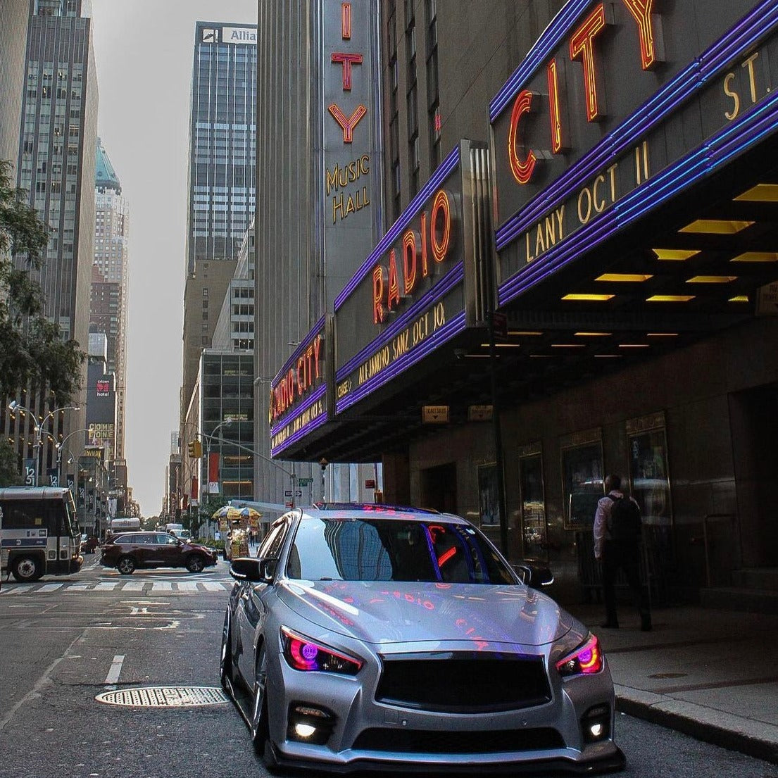 2014-2023 Infiniti Q50 Q70 RGBW Color-Chasing LED DRL Boards LED headlight kit AutoLEDTech Oracle Lighting Trendz Flow Series RGBHaloKits OneUpLighting Morimoto