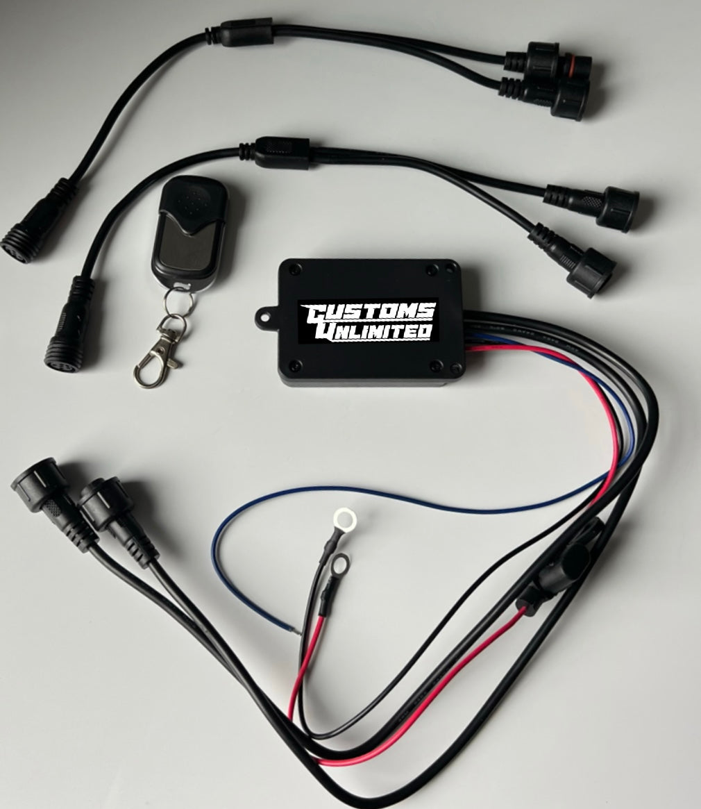 30W RGBW LED Rock Lights Pod Kit