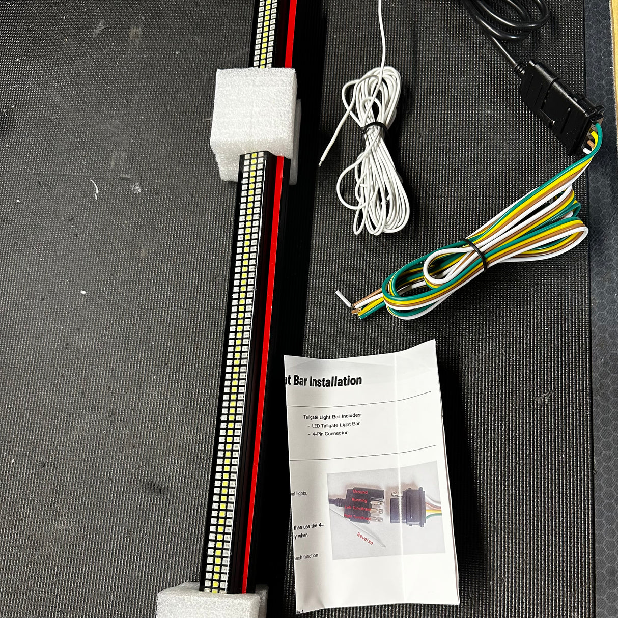 LED Tailgate Light Bar Sequential Brake/Reverse/Turn Signal - Fits Any Truck