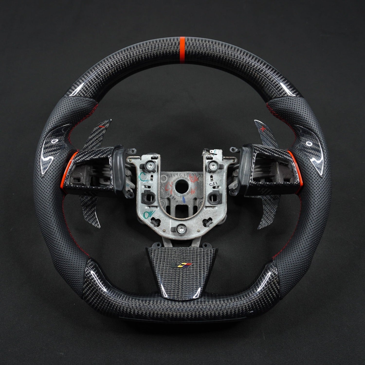 2020-2026+ Cadillac CT4/CT5 Blackwing Carbon Fiber LED Steering Wheel