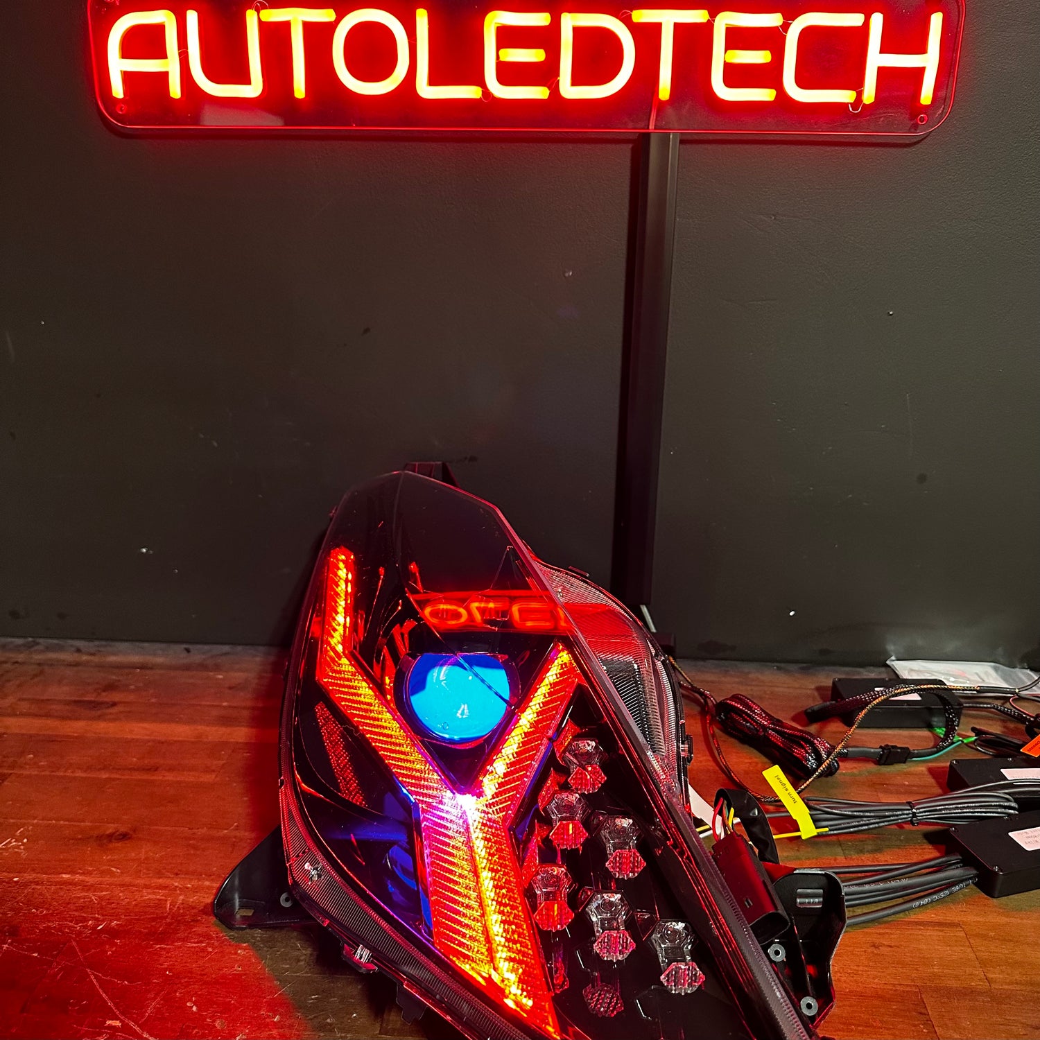 2014-2019 Chevy C7 Corvette RGBW Flow Series LED DRL XB LED Headlights