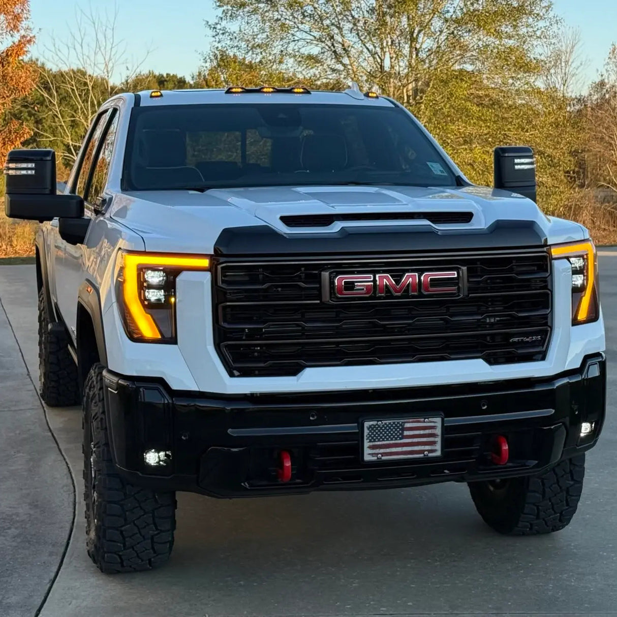 2024-2026+ GMC Sierra HD 2500/3500 Amber DRL Headlight Harness Kit