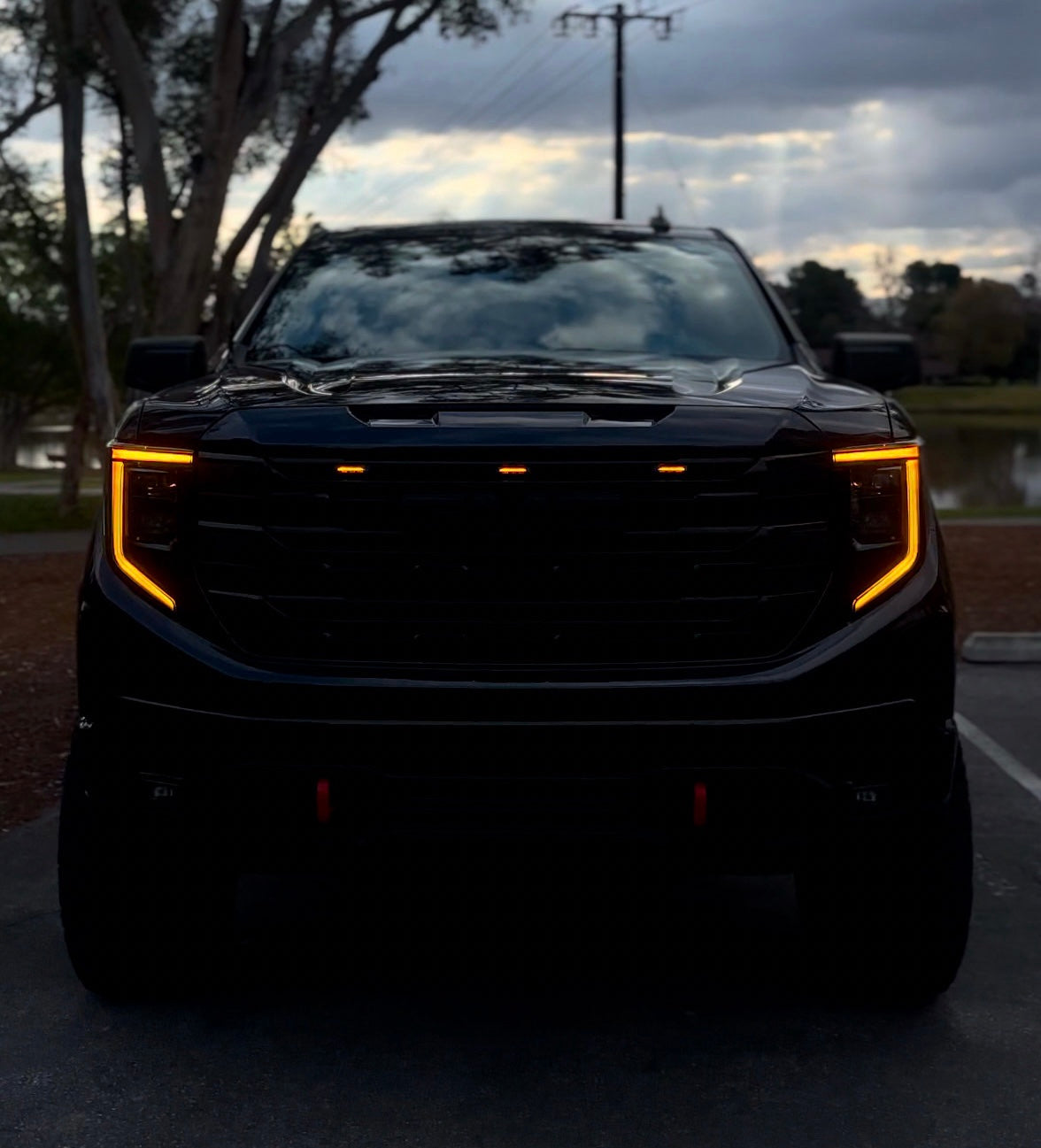 2022+ GMC Sierra 1500 Amber DRL Headlight Harness Kit